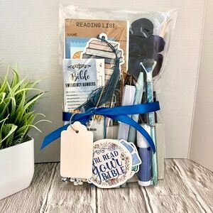 Faith Everything But The Book Bundle -Blue